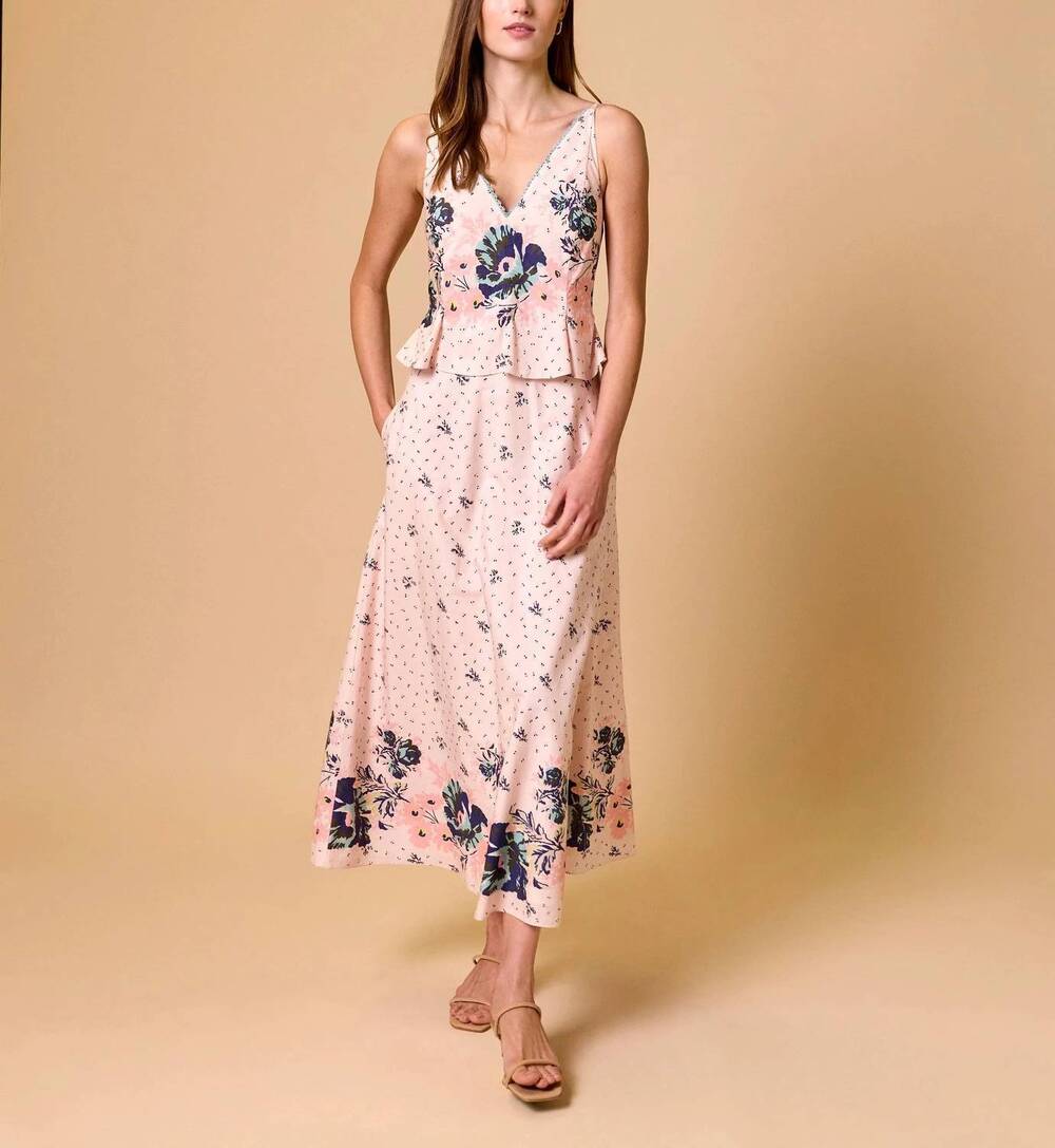 NEW CLEOBELLA mena ankle dress in liora print